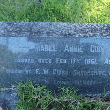 GIBBS Mabel Annie -1951