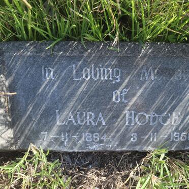 HODGE Laura 1884-1958
