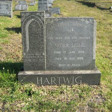 HARTWIG Arthur Leslie 1936-1956