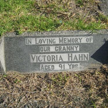 HAHN Victoria