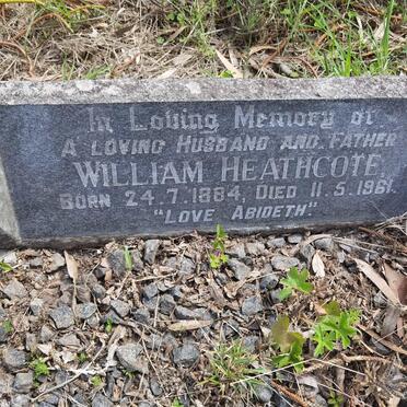 HEATHCOTE William 1884-1961