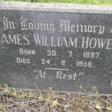HOWELL James William 1887-1958