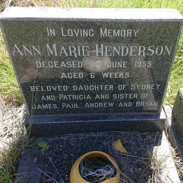 HENDERSON Ann Marie -1955