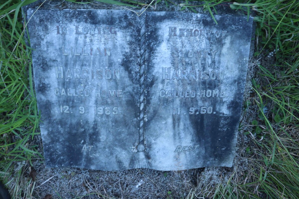 HARRISON Sydney -1950 &amp; Lilian -1965