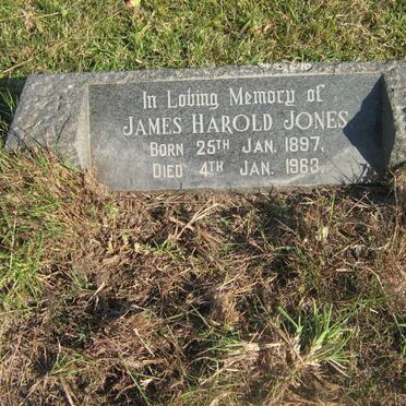 JONES James Harold 1897-1963