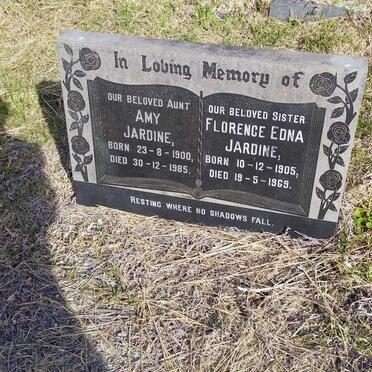 JARDINE Amy 1900-1985 :: JARDINE Florence Edna 1905-1969