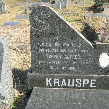 KRAUSPE Trevor Alfred 1949-1971
