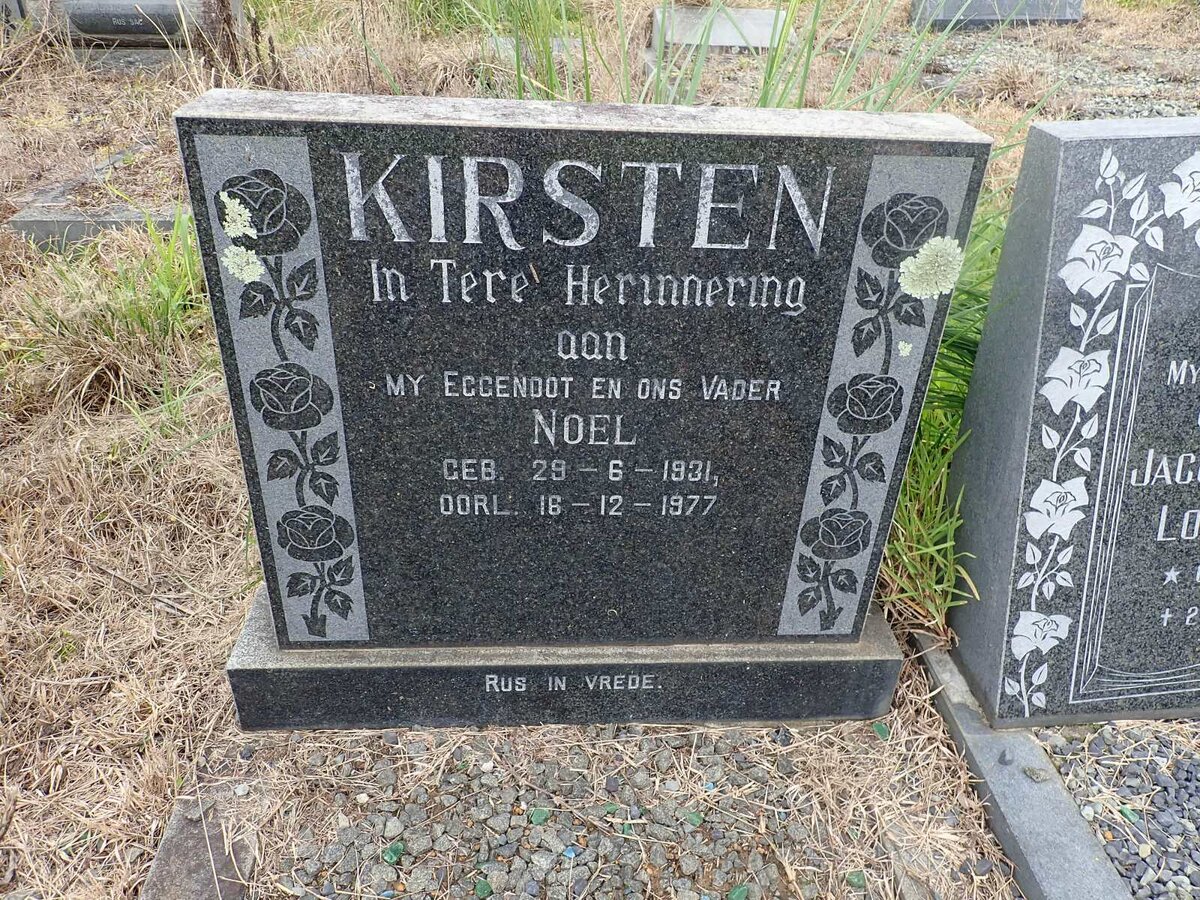 KIRSTEN Noel 1931-1977