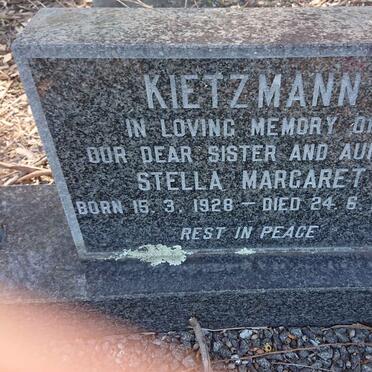 KIETZMANN Stella Margaret 1928-1984