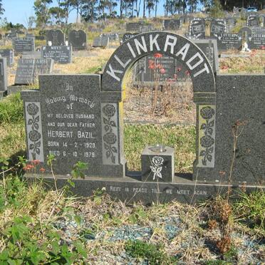 KLINKRADT Herbert Bazil 1929-1979