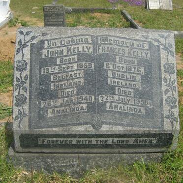 KELLY John 1859-1940 &amp; Frances 1876-1950