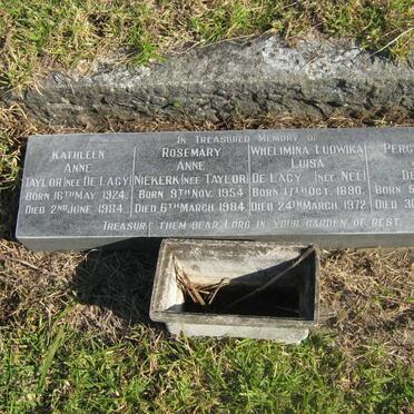 LACY Percy Henry John, de 1879-1954 &amp; Wilhelmina Ludwika Luisa NEL 1890-1972