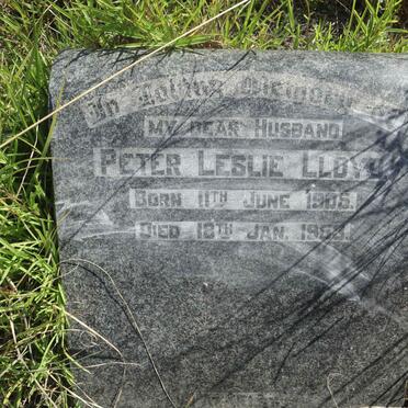 LLOYD Peter Leslie 1905-1953