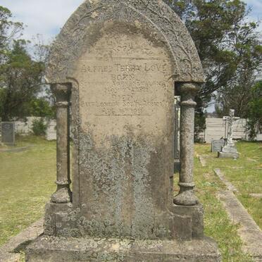 LOVE Alfred Terry 1852-1911