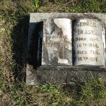 LEASK George 1844-1919