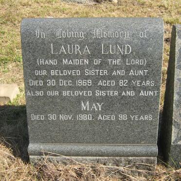 LUND Laura -1969 :: LUND May -1980