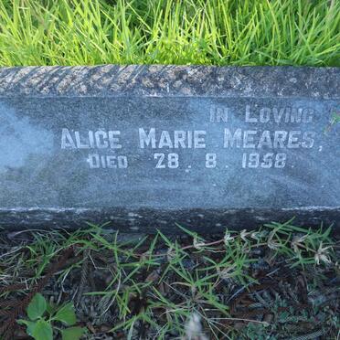 MEARES Alice Marie -1958