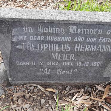MEIER Theophilus Hermann 1882-1961