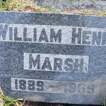 MARSH William Henry 1889-1969