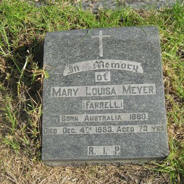MEYER Mary Louisa nee FARRELL 1880-1953