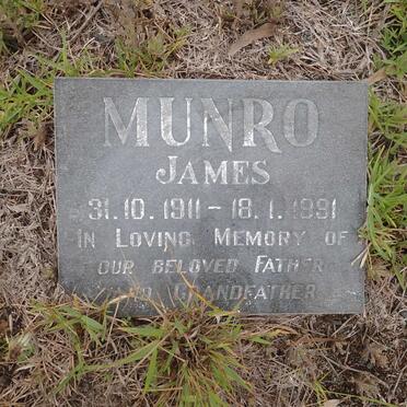MUNRO James 1911-1991