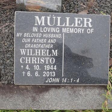 MULLER Wilhelm Christo 1944-2013