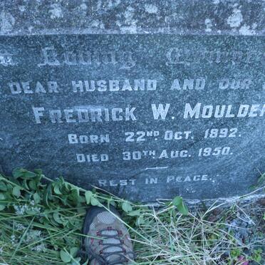 MOULDER Fredrick W. 1892-1950