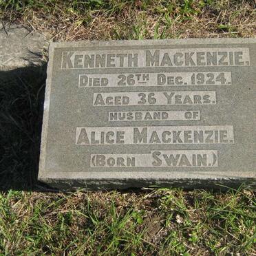MACKENZIE Kenneth -1924