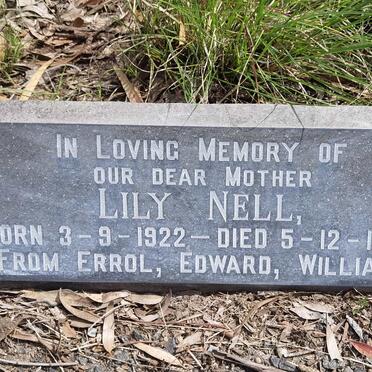 NELL Lily 1922-1960