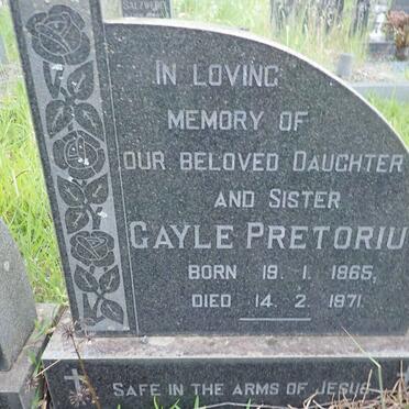 PRETORIUS Gayle 1965-1971