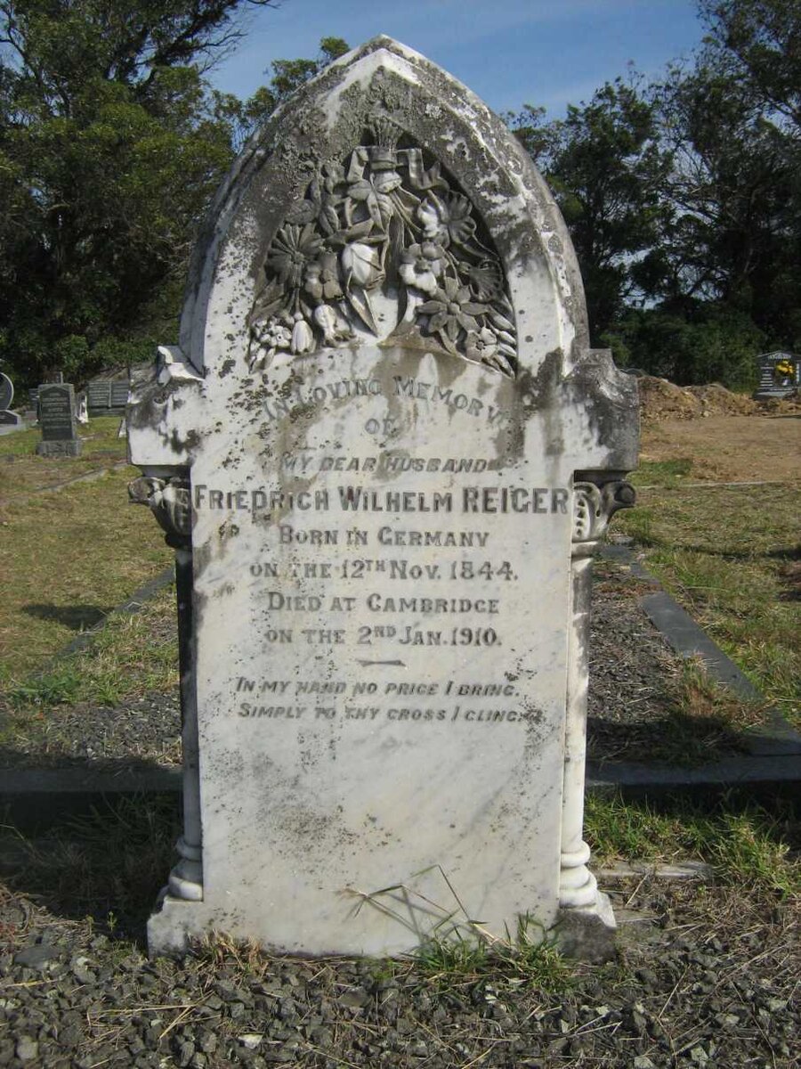 REIGER Friedrich Wilhelm 1844-1910