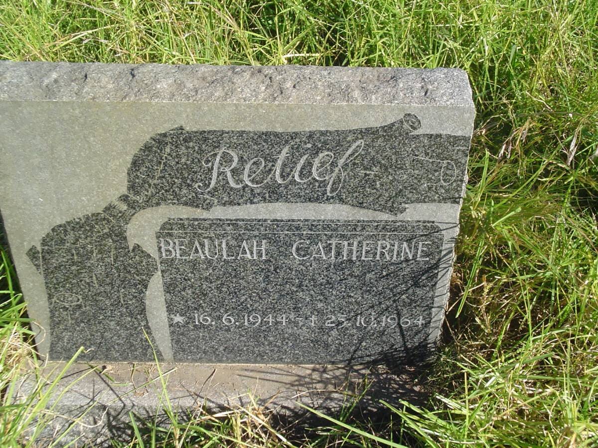 RETIEF Beaulah Catherine 1944-1964