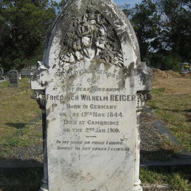 REIGER Friedrich Wilhelm 1844-1910