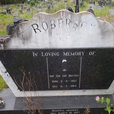 ROBERSON Kim 1963-1984