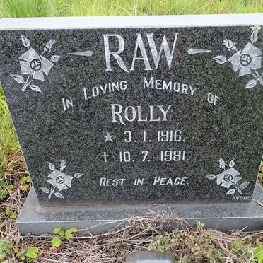 RAW Rolly 1916-1981