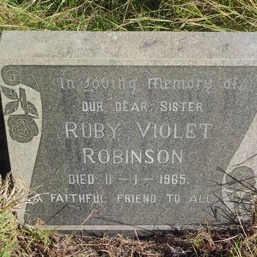 ROBINSON Ruby Violet -1965