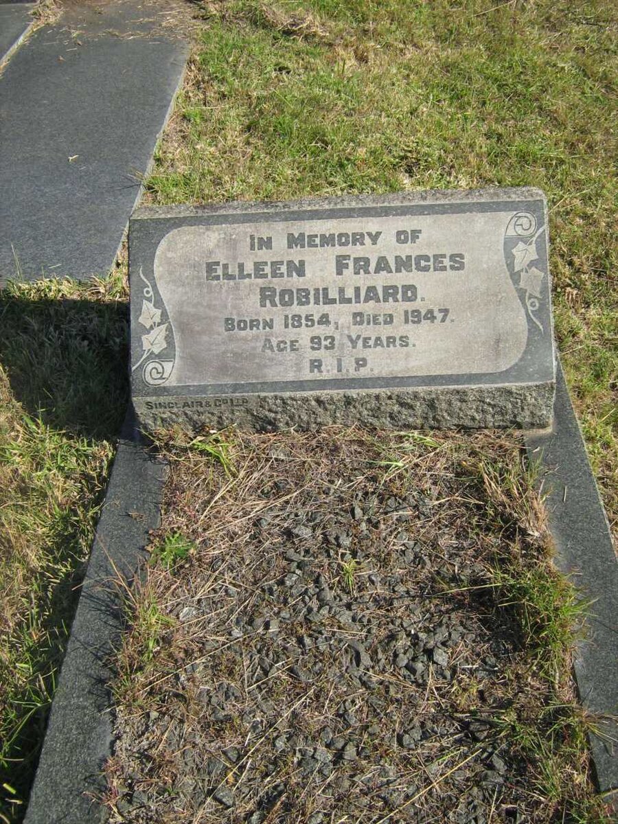 ROBILLIARD Ellen Frances 1954-1947