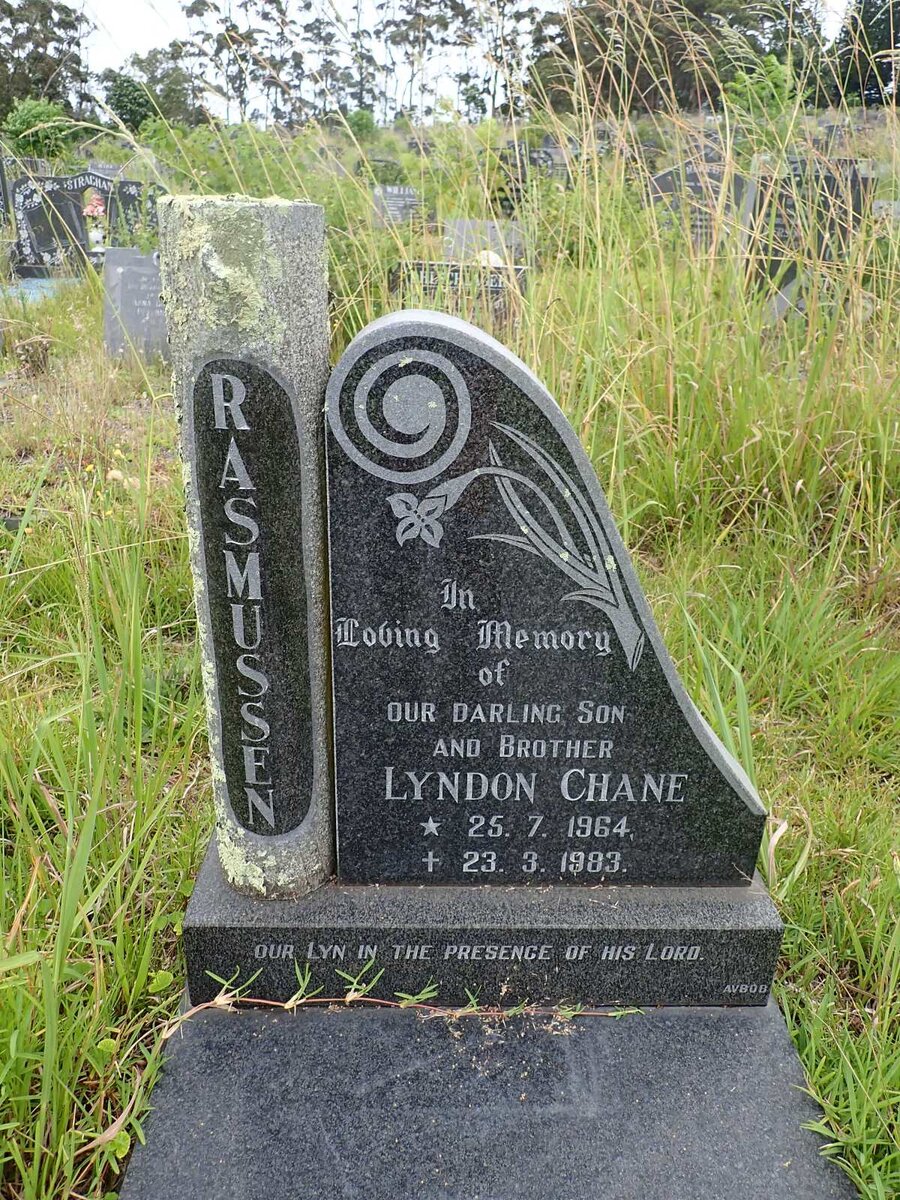 RASMUSSEN Lyndon Chane 1964-1983