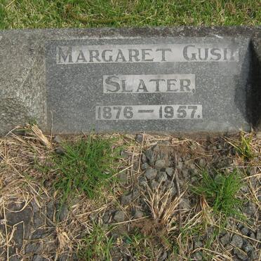 SLATER Margaret Gush 1876-1957