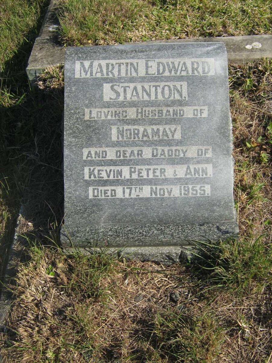 STANTON Martin Edward -1955