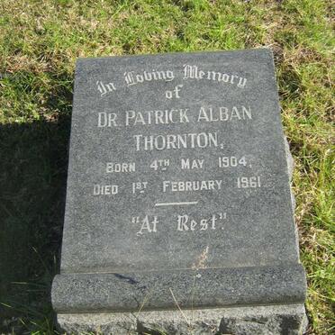 THORNTON Patrick Alban 1904-1961
