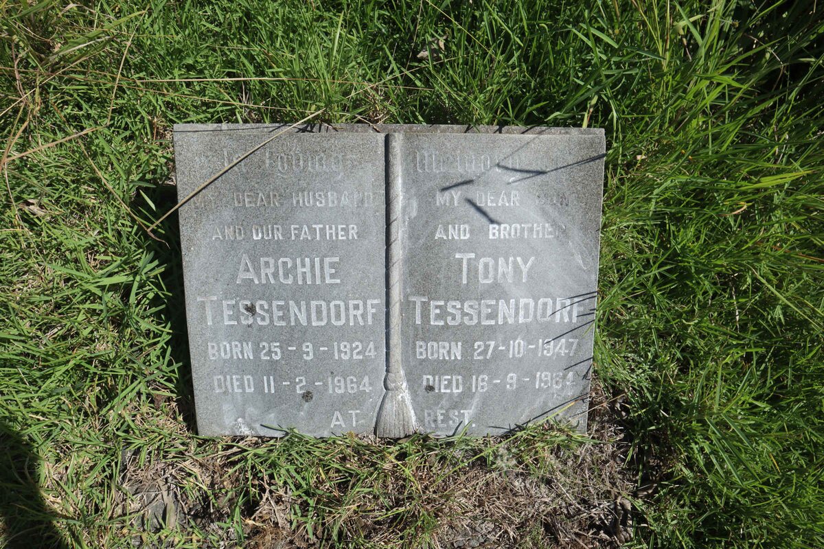TESSENDORF Archie 1924-1964 :: TESSENDORF Tony 1947-1984