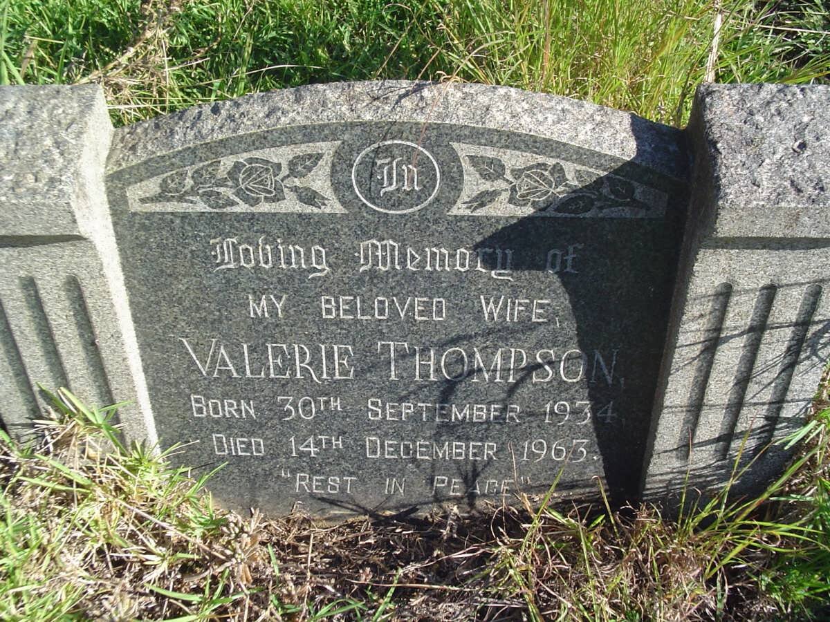 THOMPSON Valerie 1934-1963