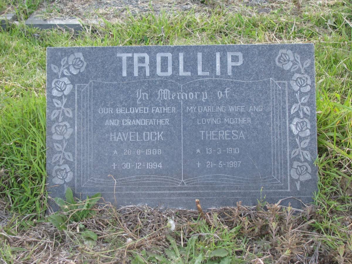 TROLLIP Havelock 1908-1994 &amp; Theresa 1910-1987