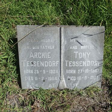 TESSENDORF Archie 1924-1964 :: TESSENDORF Tony 1947-1984