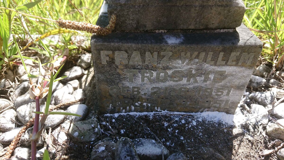 TROSKIE Franz Willem 1951-1951