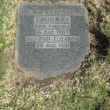 TOURNAY Hilda Elizabeth 1907-1991