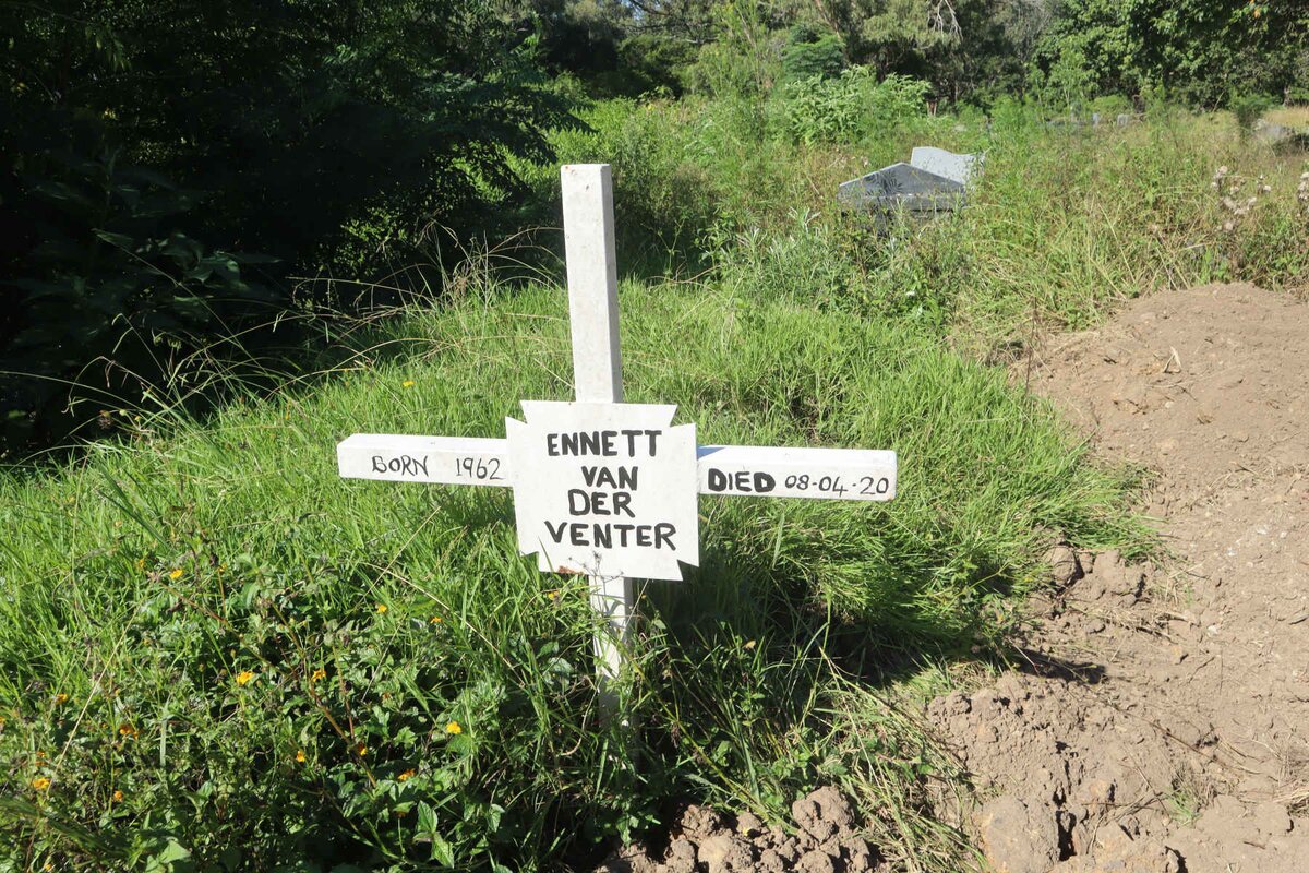 VENTER Ennett, van der 1962-2020