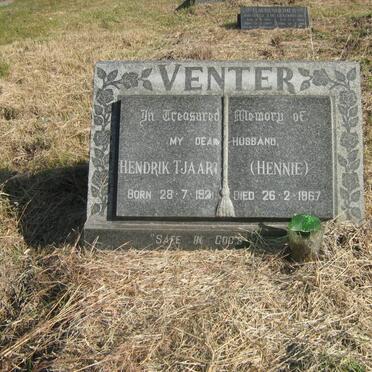 VENTER Hendrik Tjaart 1921-1967