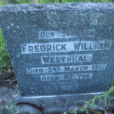 WESTPHAL Fredrick William -1951